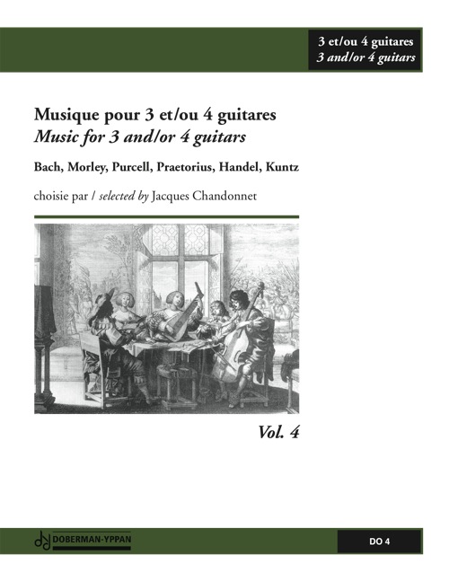 Aperçu du produitMusique pour 3 et/ou 4 guitares, Vol. 4