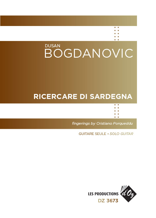 Aperçu du produitRicercare di Sardegna