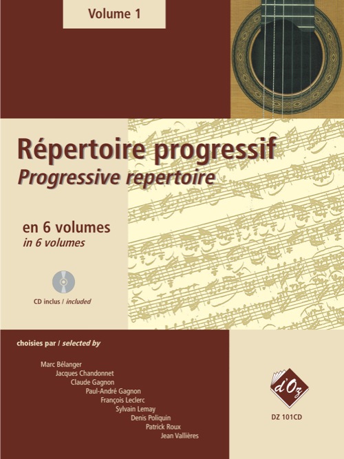 Aperçu du produitRépertoire progressif, vol. 1 (CD inclus)