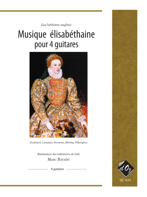 Aperçu du produitMusique élisabéthaine pour 4 guitares