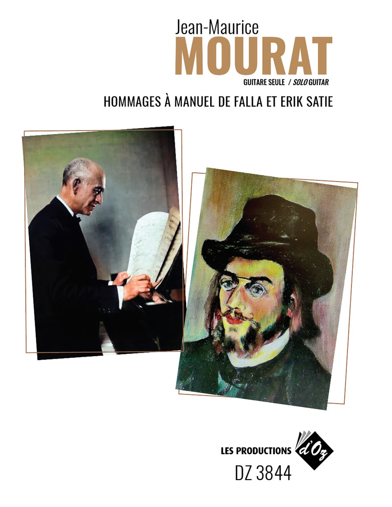 Aperçu du produitHommages à Manuel de Falla et Erik Satie