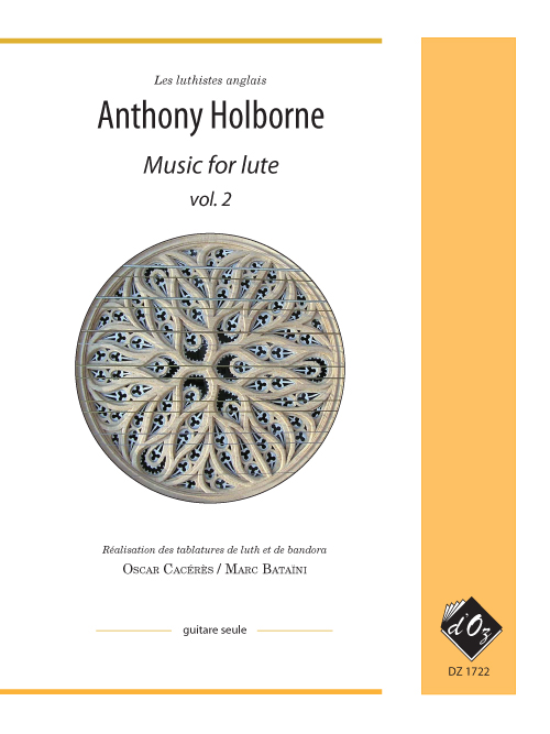 Aperçu du produitMusic for lute, vol. 2