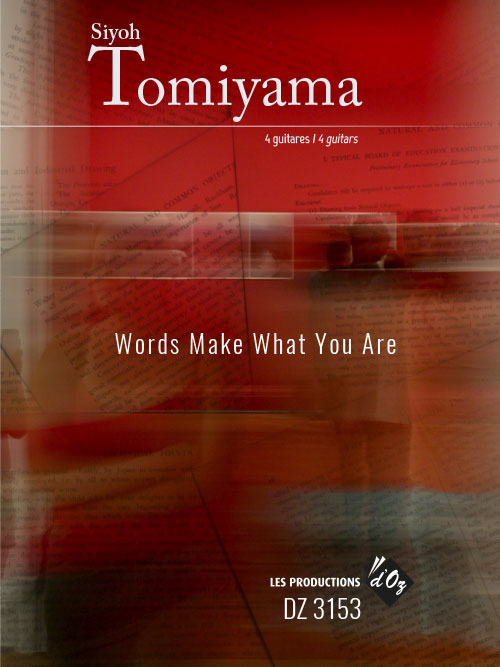 Aperçu du produitWords Make What You Are
