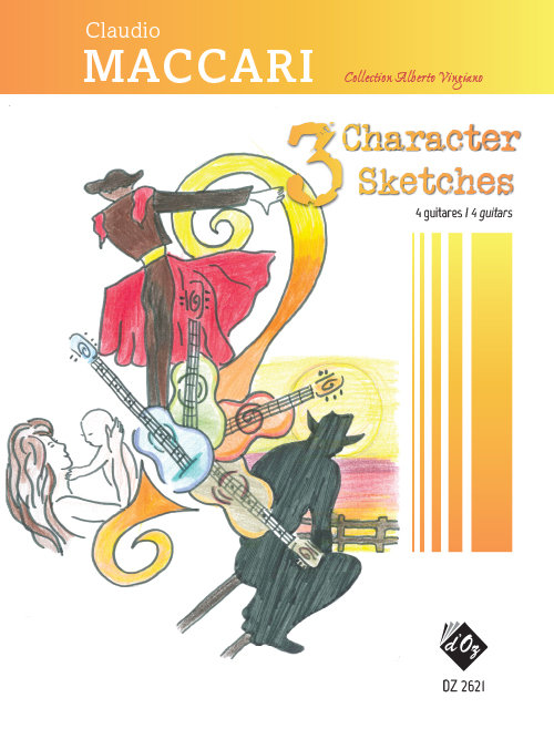 Aperçu du produit3 Character Sketches