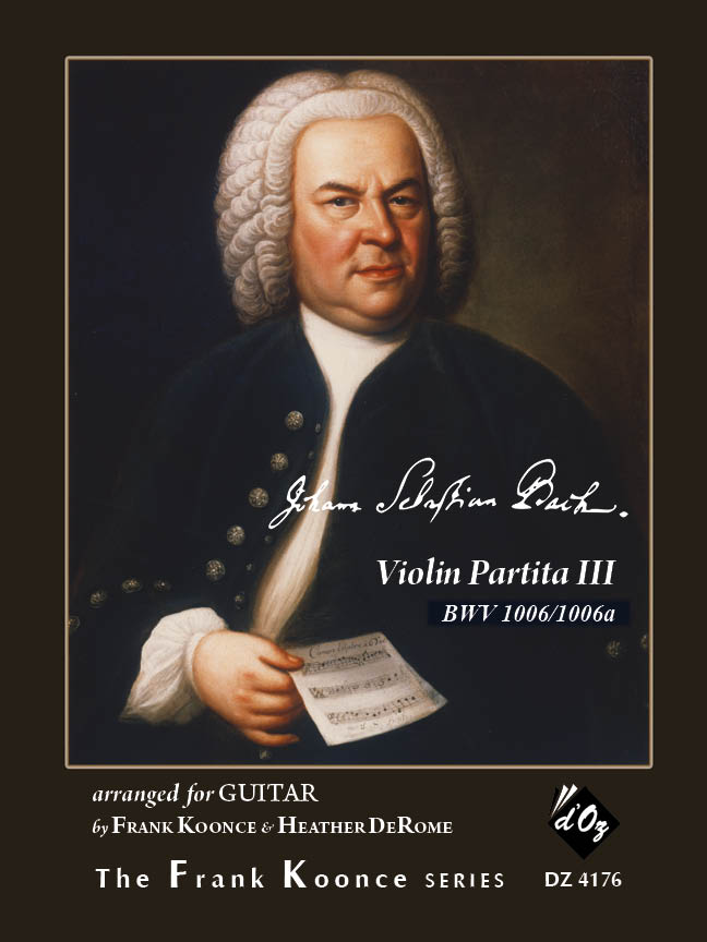 Aperçu du produitViolin Partita III, BWV 1006a/1006