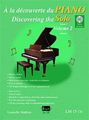 Aperçu du produitÀ la découverte du piano solo, vol. 2 (incl. CD)