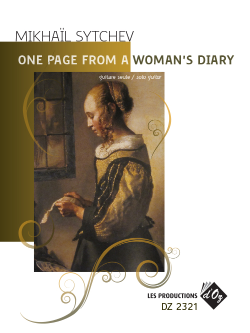 Aperçu du produitOne Page from a Woman’s Diary