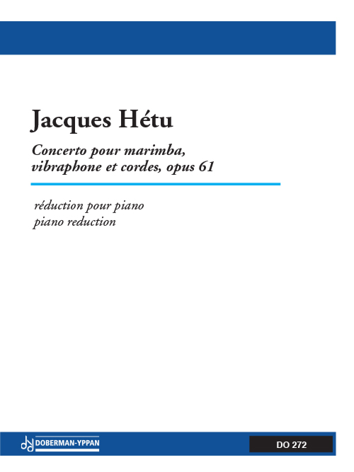 Aperçu du produitConcerto pour marimba, vibraphone et cordes, opus 61B (réduction de piano)