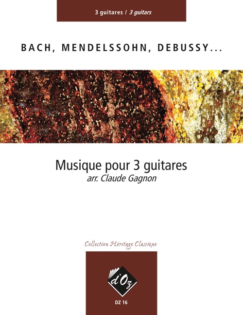 Aperçu du produitMusique pour trois guitares