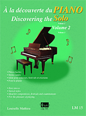 Aperçu du produitÀ la découverte du piano solo, vol. 2