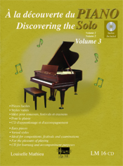 Aperçu du produitÀ la découverte du piano solo, vol. 3 (incl. CD)