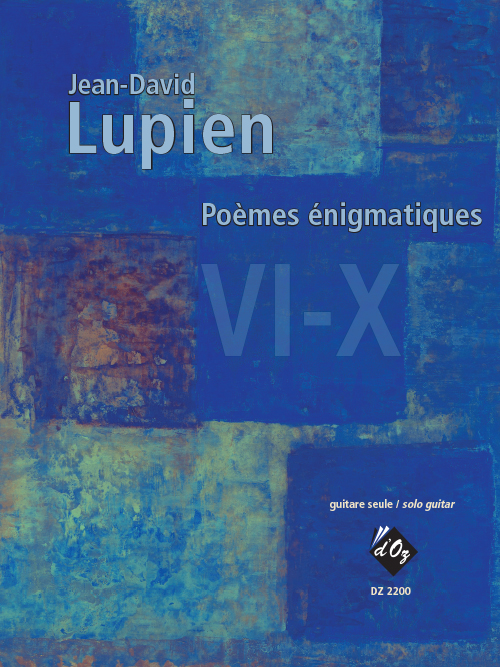 Aperçu du produitPoèmes énigmatiques VI-X