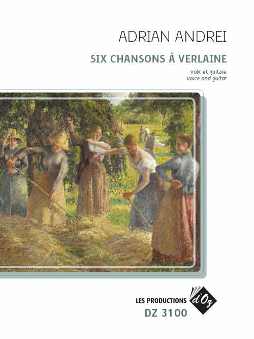 Aperçu du produitSix chansons à Verlaine