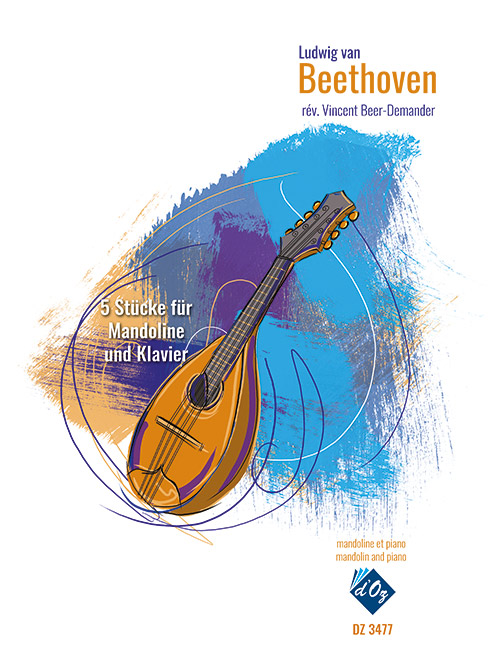 Aperçu du produit5 Stücke für Mandoline und Klavier