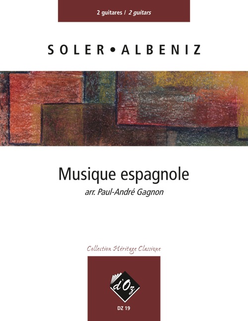 Aperçu du produitMusique espagnole pour deux guitares