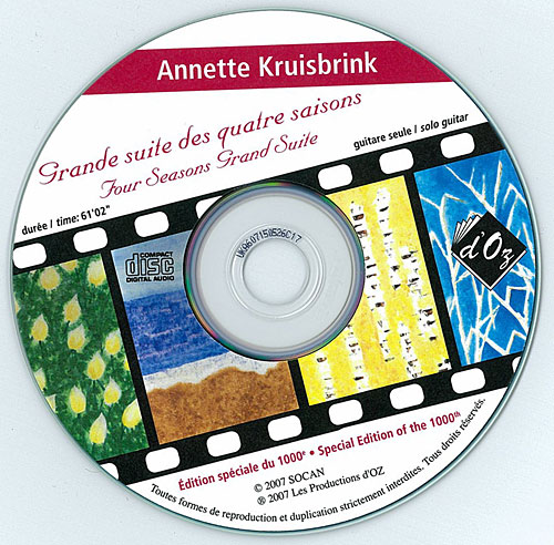 Aperçu du produitGrande suite des quatre saisons (CD)
