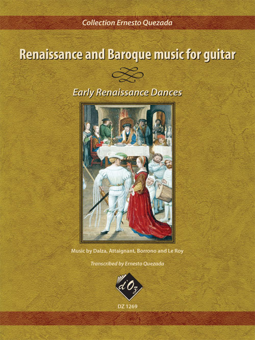 Product previewRenaissance and Baroque music for guitar - Early Renaissance Dances
