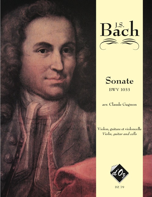 Aperçu du produitSonate, BWV 1033
