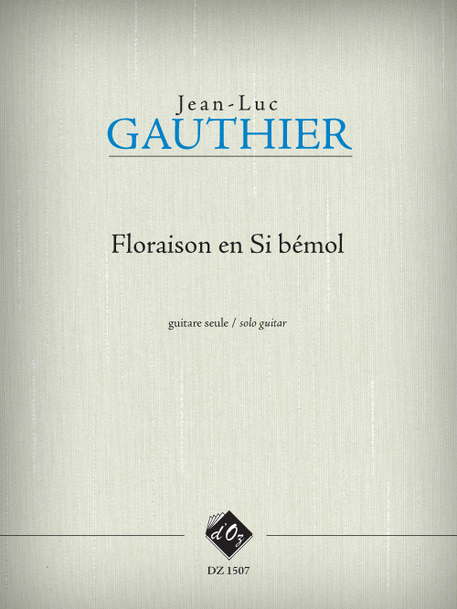 Aperçu du produitFloraison en Si bémol