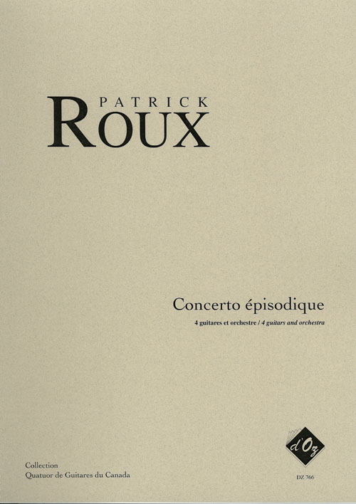 Aperçu du produitConcerto épisodique (score)