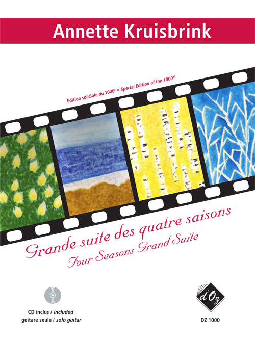 Aperçu du produitGrande suite des quatre saisons (CD inclus), Édition du 1000e