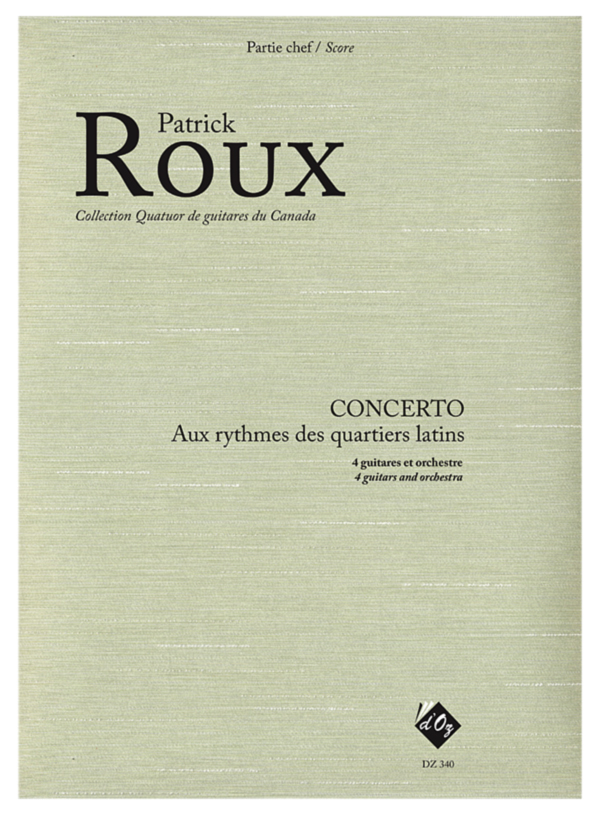 Aperçu du produitConcerto - Aux rythmes des quartiers latins (score)