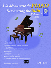Aperçu du produitÀ la découverte du piano solo, vol. 1 (incl. CD)
