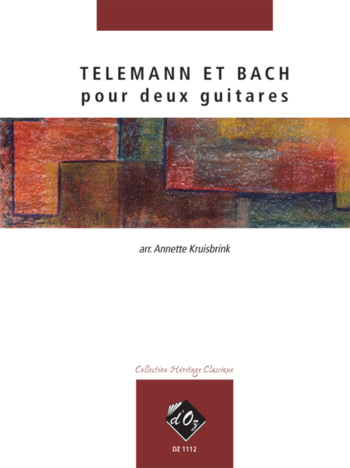Aperçu du produitTelemann et Bach pour deux guitares