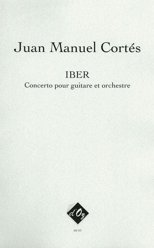 Aperçu du produitIBER - Concerto pour guitare et orchestre (score)