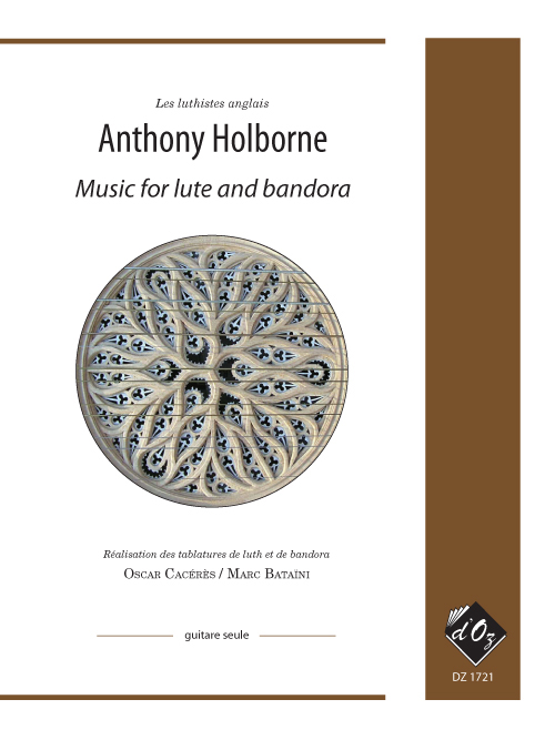 Aperçu du produitMusic for lute and bandora, vol. 1