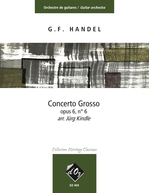 Aperçu du produitConcerto grosso, opus 6, no 6