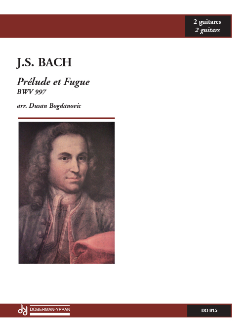 Aperçu du produitPrelude and Fugue, BWV 997