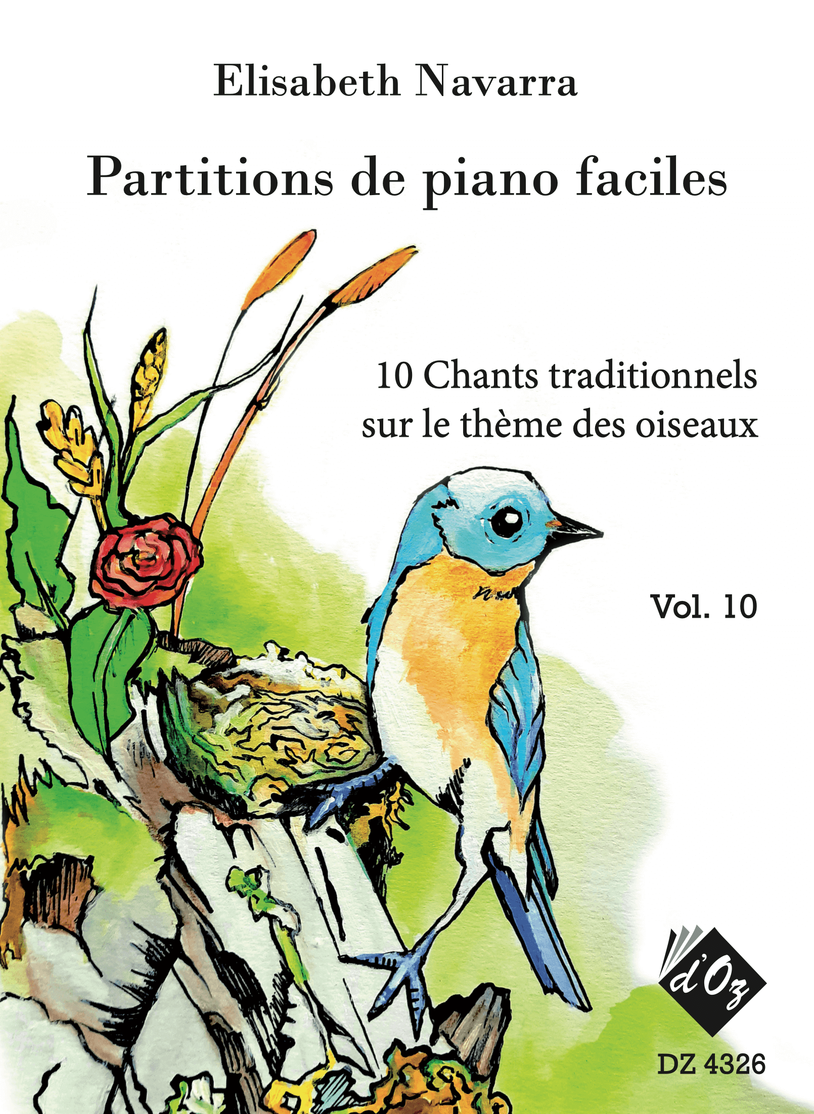 Aperçu du produitPartitions de piano faciles, vol. 10