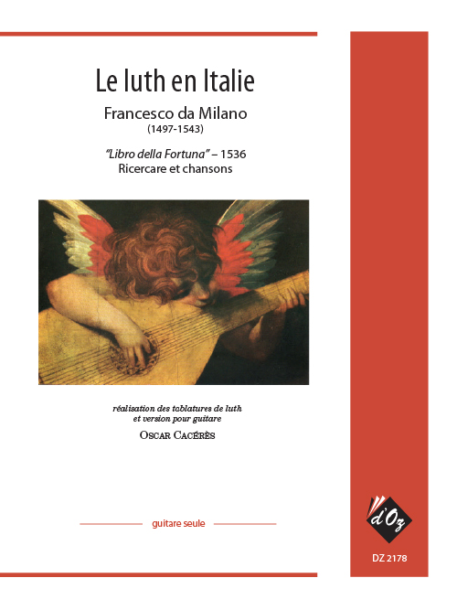 Aperçu du produitLe luth en Italie - Libro della Fortuna