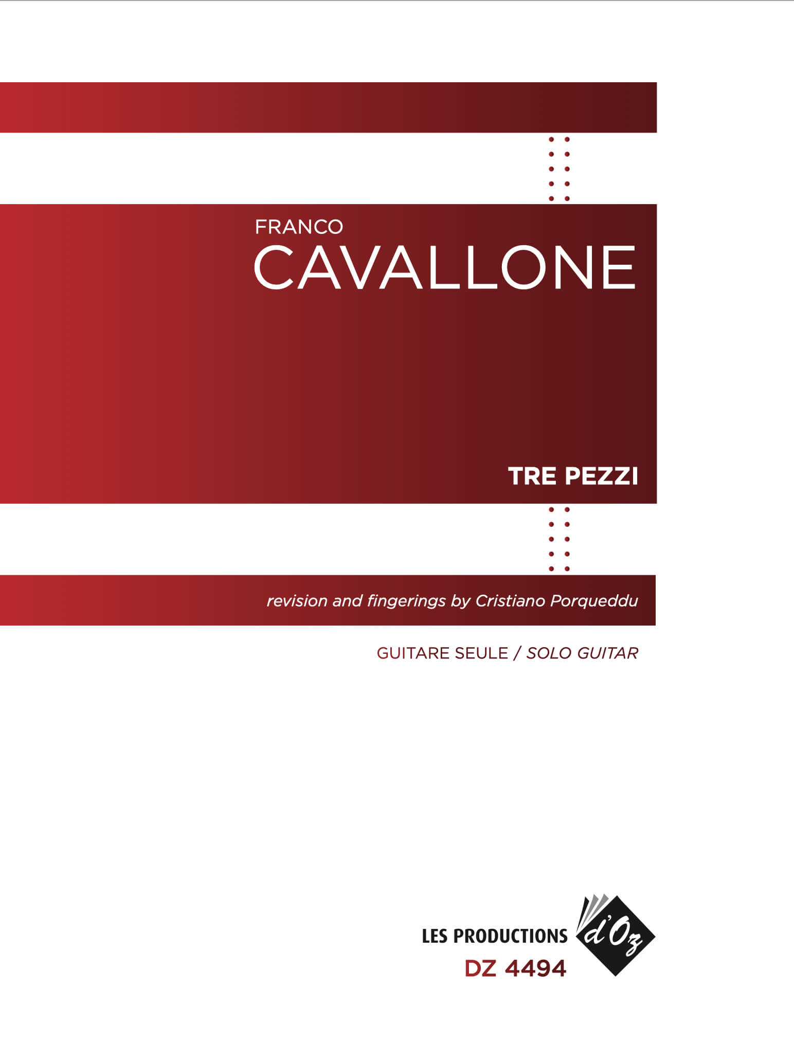 Product previewTre Pezzi